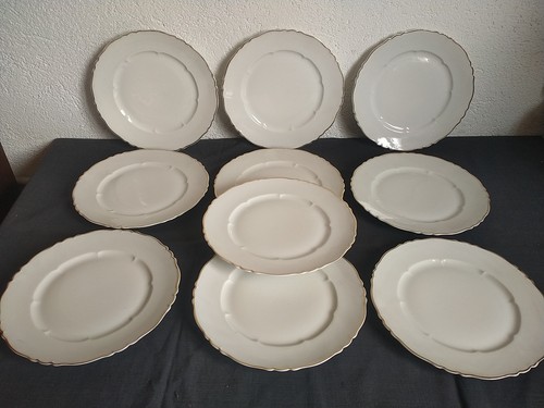 Lot assiettes plates - de,