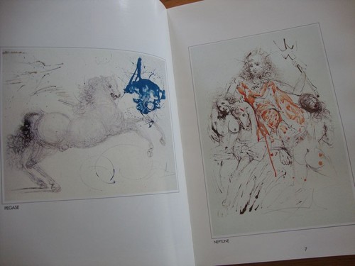 Oeuvre grave dali mythologie - oeuvre,