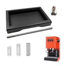 Pour Gaggia Classic Pro Bac d'égouttement profil bas avec accessoires de tuyau