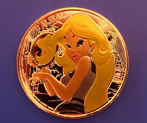 Mini médaille asterix monnaie - mini,