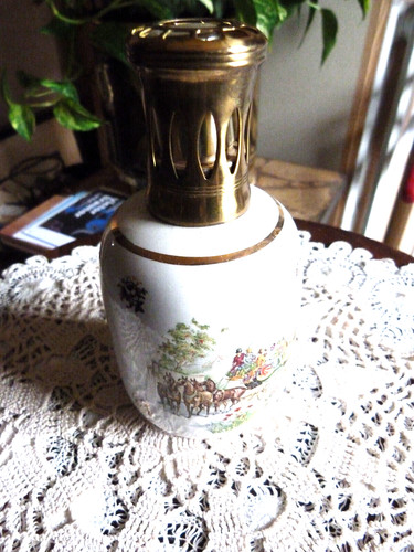 Belle lampe berger porcelaine - belle,