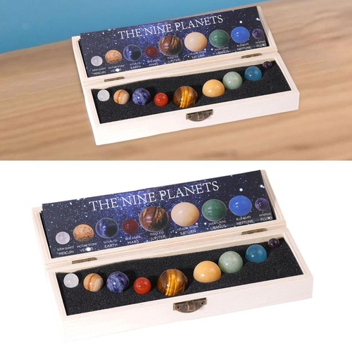 Neuf maquettes planètes - neuf, de