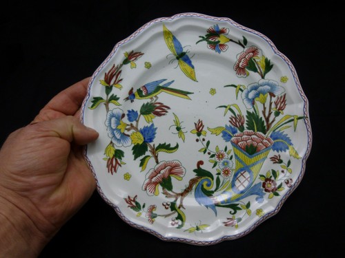 Belle assiette faïence de - assiette,