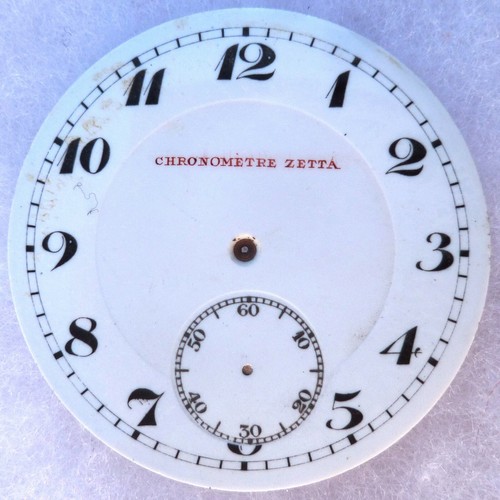 Cadran émaillé ancien montre