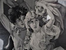 Tableau tapisserie ancienne