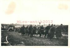 Photo, WW2 1941 Inf.Rgt.(mot.) 60 : "Porte d'honneur" allemande en Russie (MB...