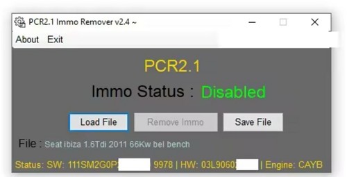 Pcr2 logiciel suppression - pcr2.1,