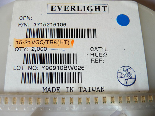10x everlight 21vgc tr8 led - 10x,