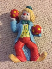 Happy Circus Clown Porcelain