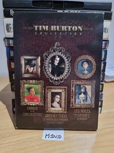 Dvd coffret tim burton - -,