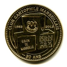 13 MARSEILLE 30 ans du C.C.M., Savon de Marseille, 2013, Monnaie de Paris