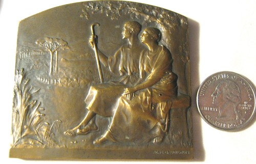 Antique french bronze nude - french,