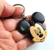 Ancien porte cle Grande Tête de Mickey Walt Disney