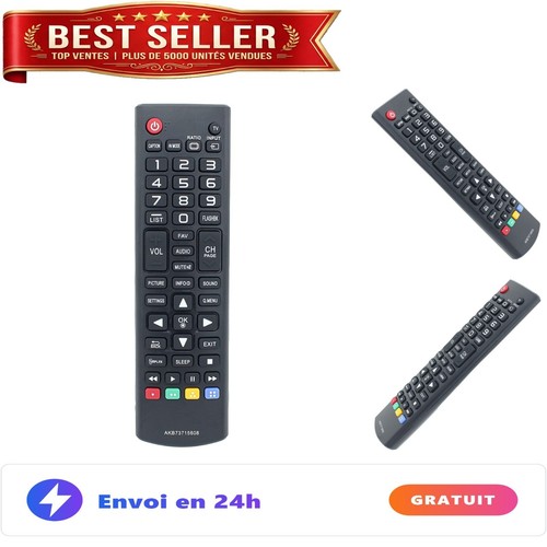 Télécommande akb73715608 - télécommande,