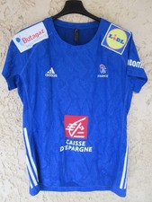 Maillot handball équipe de FRANCE féminine ADIDAS STOCK PRO shirt 44 - 46 L