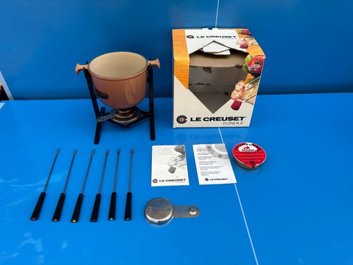 Creuset service fondue - service,