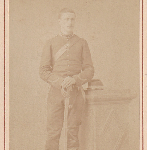 1876 cyr soldat ecole - ?,
