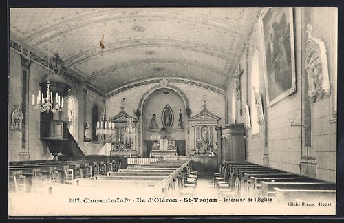 Cpa saint trojan intérieur - cpa,