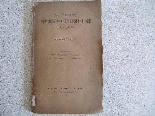Première déportation - la,