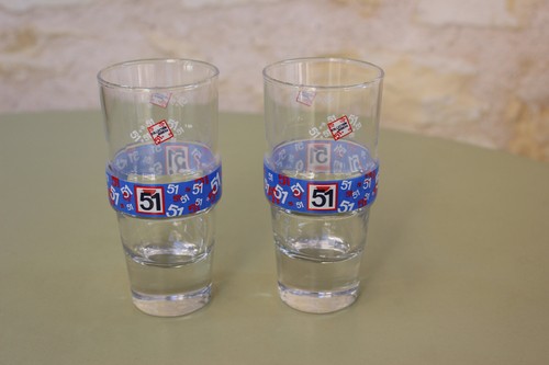 Lot verres pastis 51 - verres,