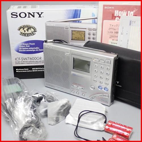 Sony icf sw7600gr - sony, band