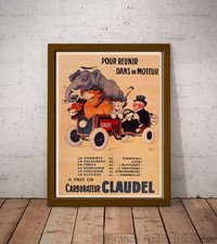 Affiche-Poster voiture