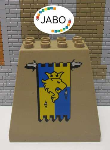 Mur lego duplo - (t5), avec