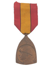 W2B/06/2025 (REF25219) Médaille militaire belge guerre 14/18 BELGIAN MEDAL