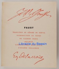 Faust Johann Wolfgang von Goethe 1961 Ed. num.