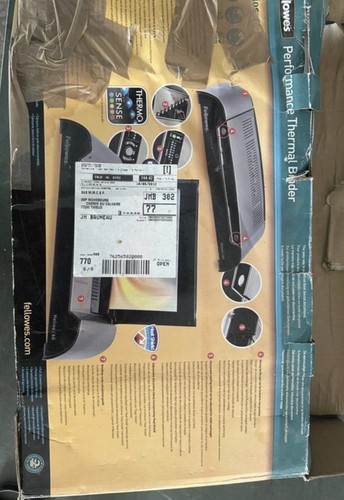 Relieuse thermique fellowes - relieuse,