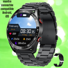 montre connectée sport, santé, fitness, fréquence cardiaque, pression artérielle