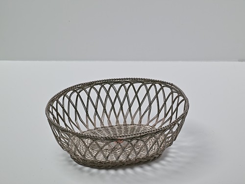 Corbeille métal tressé - en,