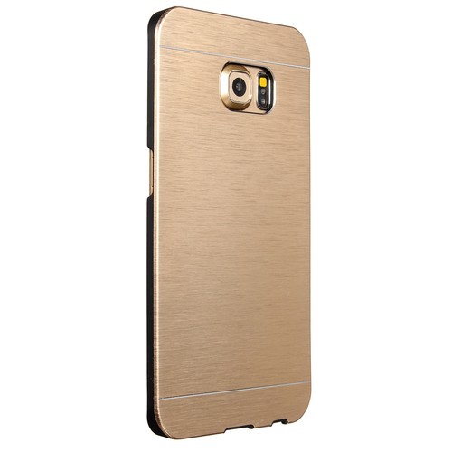 Coque aluminium brossé or - ,