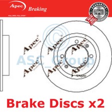 2x Apec BRAKING 280mm Uni OE