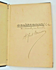 Envoi d'Alfred Bruneau, Partition, l'attaque du moulin, dédicace, signé, 1894,