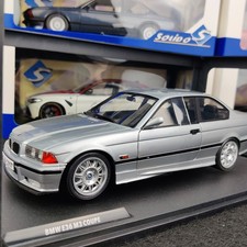 VOITURE SOLIDO BMW E36 COUPE M3 ARTIC SILVER 1997 1:18 EN BOITE S1803913