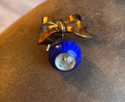 Montre boule ancienne broche - boule,