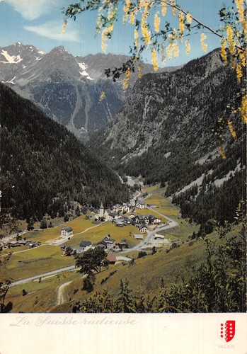 Suisse trient col la - trient, de