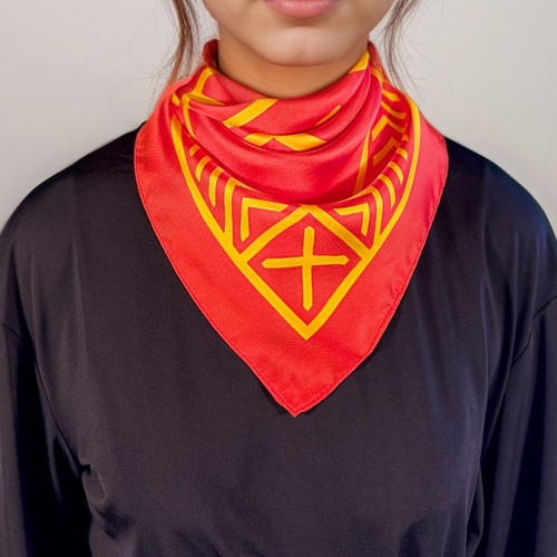 Foulard carré soie 100 - foulard,