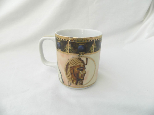 Egyptian pharaoh porcelain mug - pharaoh,