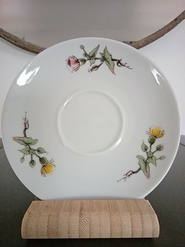 Sous tasses porcelaine - 2, en