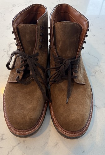 Alden for crew brown suede - alden, j