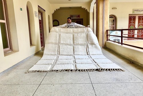 Tapis laine berbère - tapis,