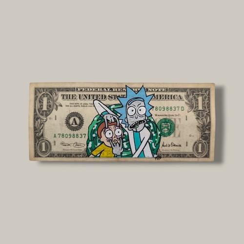 Peinture rick morty - peinture,