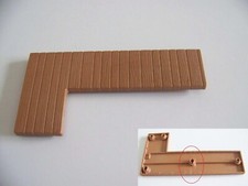 PLAYMOBIL (X2c03) RIVIERE - Ponton Bois sans Pieds Hydravion 3866 Abimé Cassé