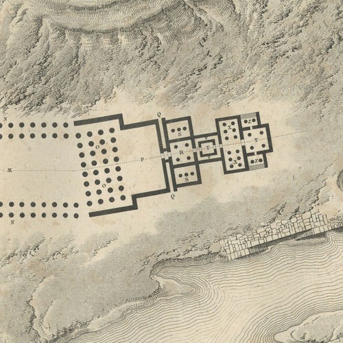 Grand folio egypte vue - folio, thèbes