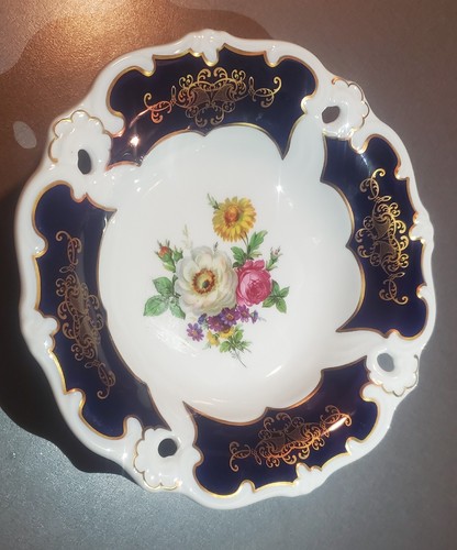 Porcelaine assiette weimar - assiette,
