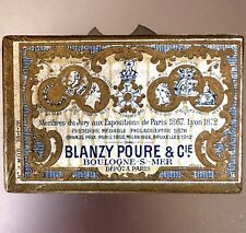 Plumes BLANZY POURE & Cie PRINCESSE 730F TRES BON ETAT Boite presque complette