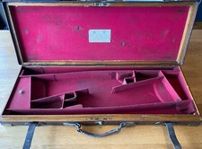 Malette anglaise de chasse pour 2 fusils juxtaposés Purdey & Sons