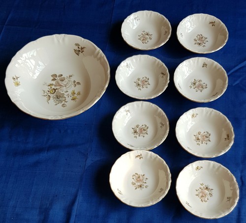 Ancien service dessert - service, en